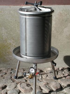 Vandtrykspresse / hydropresse med presses�k, 40 l.